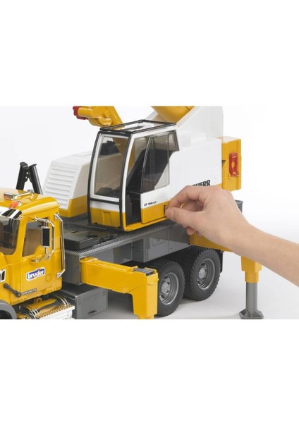 1:16 Model Mack Granite Liebherr Crane Truck Vinçli Kamyon Inşaat Model Aracı