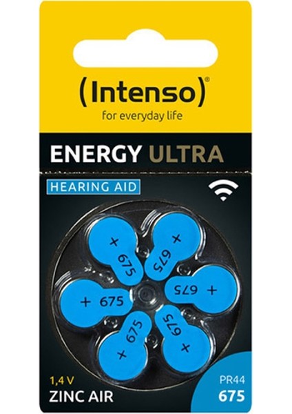 A675 Energy Ultra 6lı Paket Düğme Pil