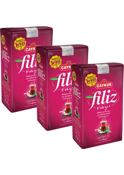 Filiz 1000 gr 3'lü Avantaj Paket