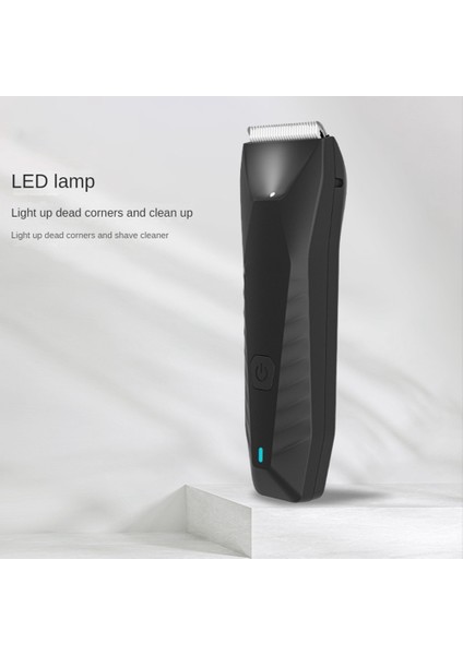 Elektrikli Saç Düzeltici LED Tıraş Makinesi Erkekler Için Vücut Bakımı Kasık ve Top Kasık Saç Düzeltici Değiştirilebilir Seramik Bıçak (Yurt Dışından) fiyatları