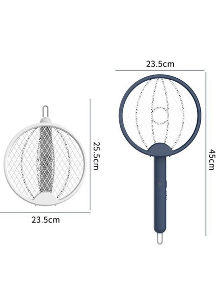 Elektrikli Sineklik Raket Sivrisinek Zapper Katlanabilir Böcek Zapper Raket Kapalı Açık Beyaz Için Sivrisinek Şarj Edilebilir (Yurt Dışından) indirimleri
