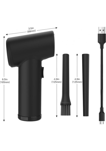 Kablosuz Hava Duster 6000 Mah USB Şarj Edilebilir Basınçlı Hava Üfleyici Toz Üfleme Pc Dizüstü Araba Klavye Temizleme (Yurt Dışından) fırsatları