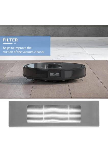 Hepa Filtre Yan Fırça Yedek Parçaları Deebot Ozmo 920950T5T8T8 n7n8n8+ Robotlu Süpürge (Yurt Dışından) fırsatları