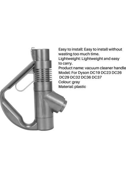 Elektrikli Süpürge Değnek Kolu DC19 DC23 DC26 DC29 DC32 DC36 DC37 Süpürge Parçaları Aksesuarları (Yurt Dışından) modelleri