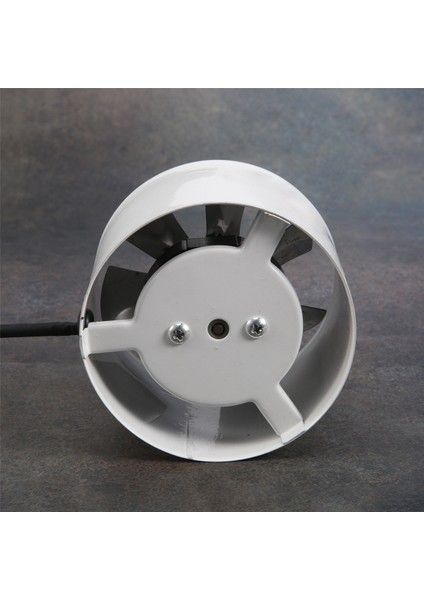 220V Sıralı Kanal Fan Güçlendirici Egzoz Üfleyici Hava Soğutma Havalandırması Beyaz - 4 Inç (Yurt Dışından)