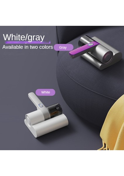 Ev Yatak Yorgan Uv Sterilizasyon Dezenfeksiyonu Için Kablosuz Akar Sökücü 7500PA El Toz Giderme Ölçer Vakum-Beyaz (Yurt Dışından) modelleri