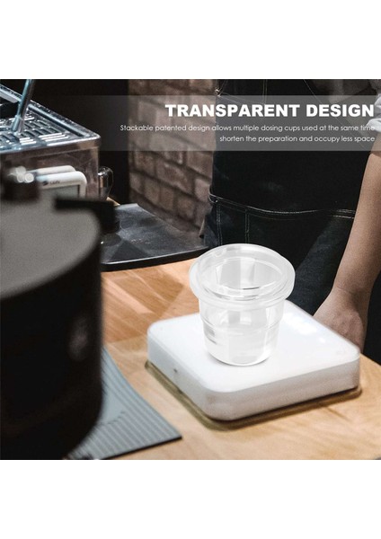 58MM Dozaj Kabı, 58MM Portafiltreler Için Espresso Dozaj Kabı, Kahve Makinesi Aksesuarları (Yurt Dışından) indirimleri