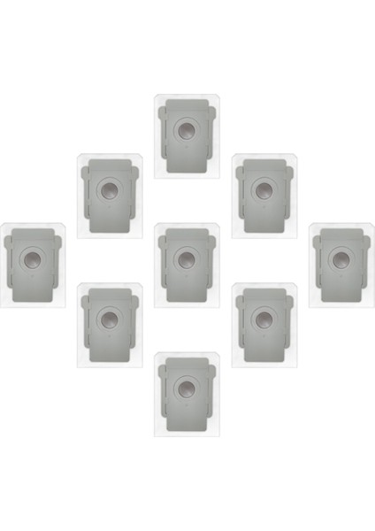 9 Adet I7 + I7 Artı J7 J7 +artı E5 E6 E7 S9 S9 + Robot Toz Torbası Değiştirilebilir Yedek Parçalar (Yurt Dışından)