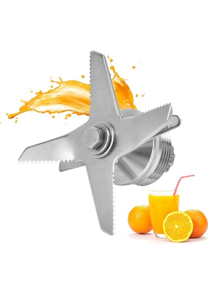 Blender Bıçağının Değiştirilmesi, 6 Bıçaklı Meyve Sıkacağı Yedek Bıçağı, Blender Için Blender Yedek Parçaları (Yurt Dışından) fırsatları