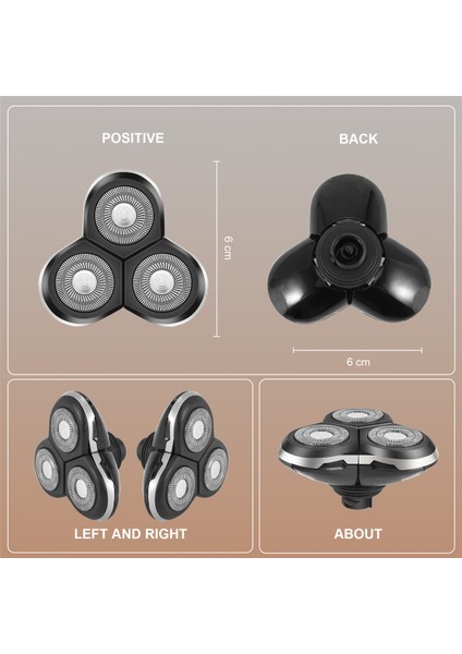 Tıraş Başlığı Için RQ12 RQ10 RQ11 RQ32 Sensotouch 3D Toplu RQ1250CC RQ1260CC RQ1290CC RQ1150 RQ1130 RQ1175 (Yurt Dışından)