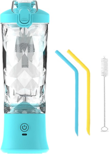 600 ml Taşınabilir Blender Elektrikli Sıkacakları Meyve Karıştırıcılar 4000 Mah USB Şarj Edilebilir Smoothie Mini Blender Kişisel Meyve Sıkacağı-B (Yurt Dışından) modelleri