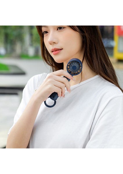 Taşınabilir El Fanı 2000 Mah Pil USB Şarj Edilebilir Yarı Iletken Soğutma Yaz-Beyaz Için El Fanı Soğutma (Yurt Dışından) fırsatları