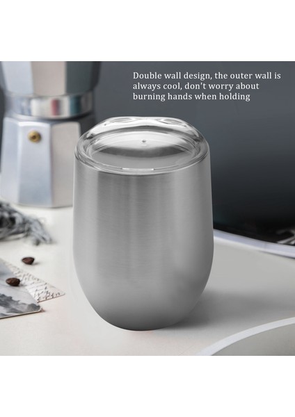 Çift Duvar Paslanmaz Yerba Mate Çay Seti Su Mate Çay Kapaklı Bardak Kaşık Saman Bombilla Kafa Filtre Fırçası, Gümüş (Yurt Dışından) modelleri