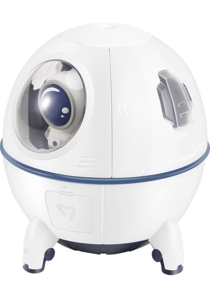 Astronot Uzay Gemisi Aromaterapi Hava Nemlendirici Arıtma Elektrikli Su Koku Difüzörü Humidificador Beyaz (Yurt Dışından) fiyatları