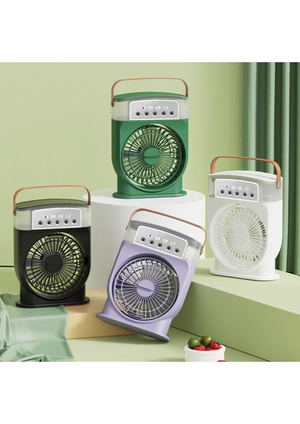 Taşınabilir Klima Fanı 5 Delikli Sprey Hava Soğutma Mini Kişisel Fan Elektrikli Fan Nemlendirici Masa Fanı Ev-D Için (Yurt Dışından) fırsatları