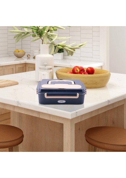 Elektrikli Öğle Yemeği Kutusu, Kaşık ve Çubuklu, 220V Ev ve 12V24V Arabakamyon Için Taşınabilir Gıda Isıtıcı, Ab Tak (Yurt Dışından) modelleri