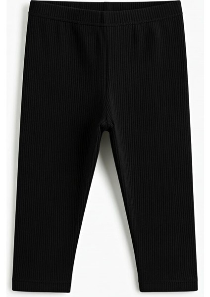 Fırfır Detaylı Pamuklu Üçlü Kız Çocuk Takımı Siyah modelleri