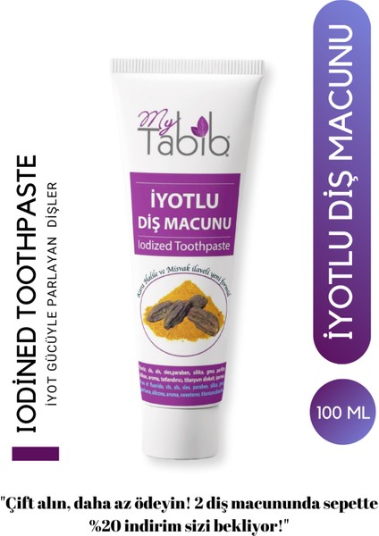 İyotlu Diş Macunu 100 ml