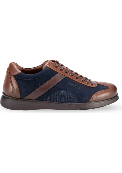 Lenox-G Comfort Erkek Ayakkabı Taba-Lacivert