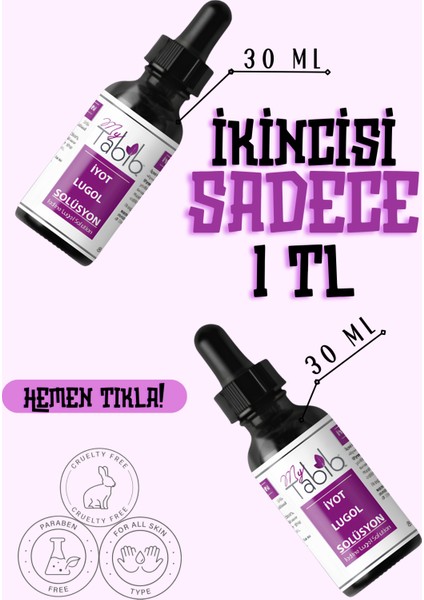 Mytabib Iyot Lugol Solüsyon %2 Damla 30 ml