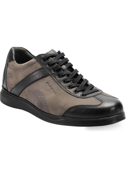 Lenox-G Comfort Erkek Ayakkabı Siyah-Füme