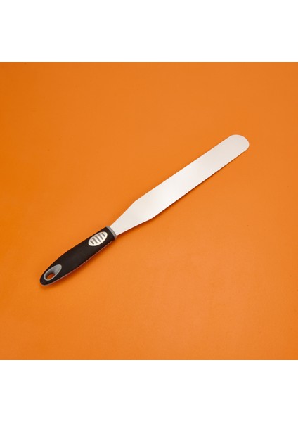 Kitchen Pastacı Spatulası - Siyah - 42 cm