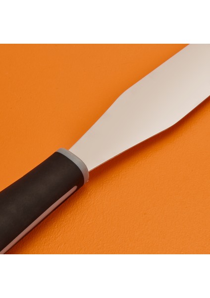 Kitchen Pastacı Spatulası - Siyah - 42 cm
