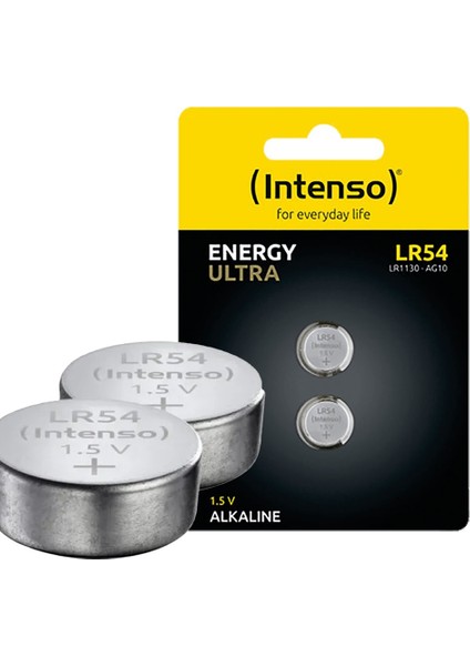 LR54 Energy Ultra 2li Paket Düğme Pil