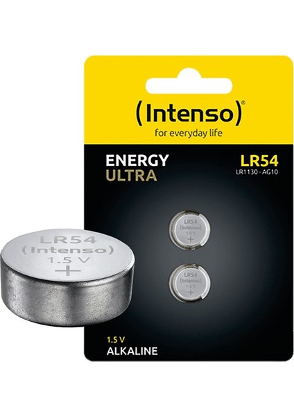 LR54 Energy Ultra 2li Paket Düğme Pil