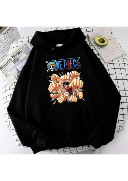 Anime One Piece Monkey D. Luffy Oversize Hoodie