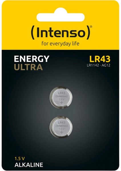 LR43 Energy Ultra 2li Paket Düğme Pil