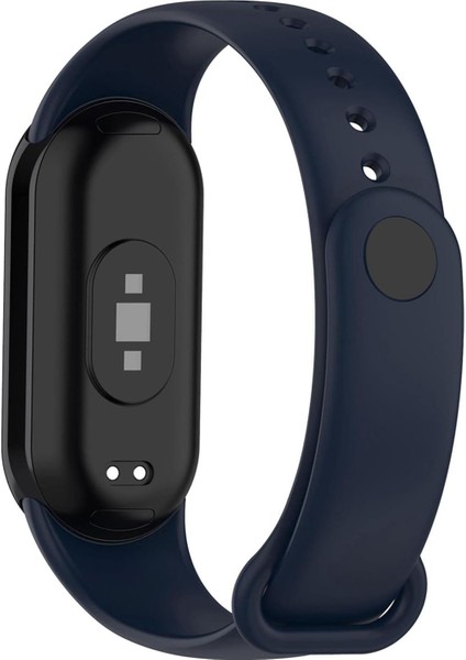 Mi Band 8 , Mi Band 9 ve Mi Band 10 ile Uyumlu Kayış Spor Jel Silikon Kordon