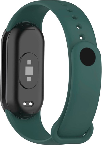 Mi Band 8 , Mi Band 9 ve Mi Band 10 ile Uyumlu Kayış Spor Jel Silikon Kordon