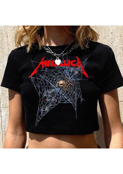Metallica Crop T-Shirt