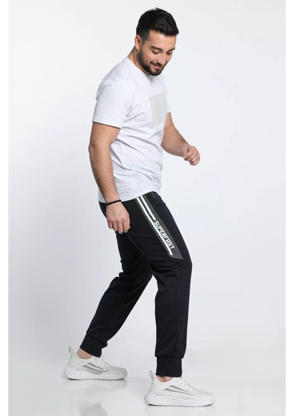Erkek Paça Ribanalı Jogger Eşofman Altı