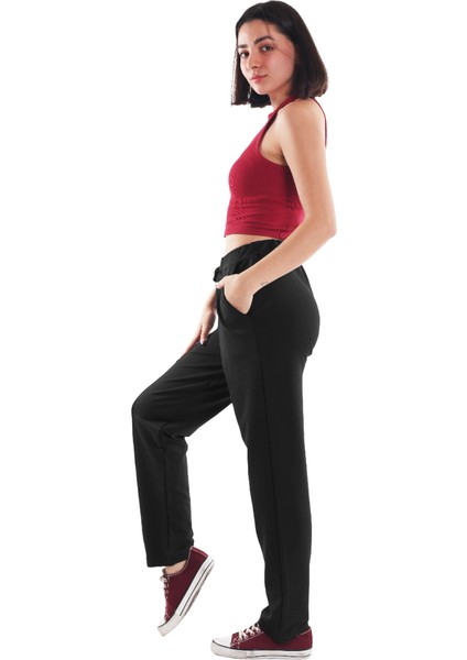 Siyah Kadın Eşofman Altı (Büyük Beden Seçeneğiyle) fiyatları