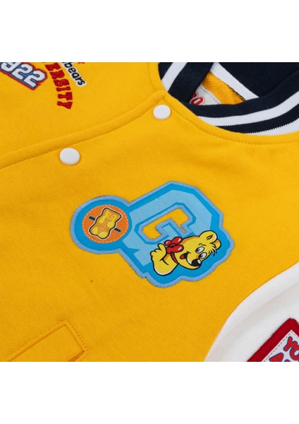 Hari̇bo Sweatmont Unisex Çocuk Sarı Mont modelleri