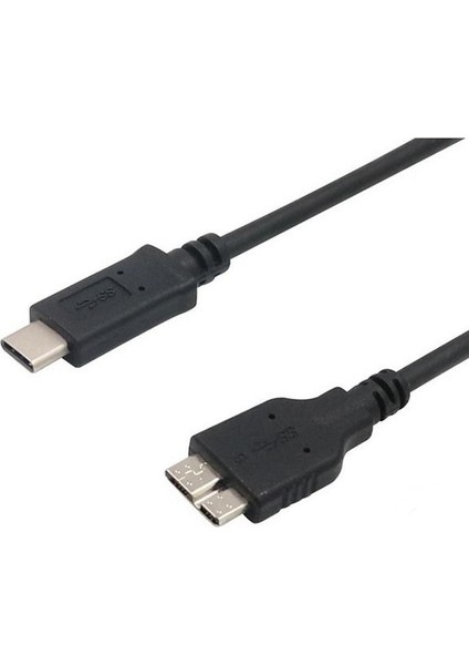 Type C To USB 3.0 Taşınabilir Hardisk Kablosu 2 Metre