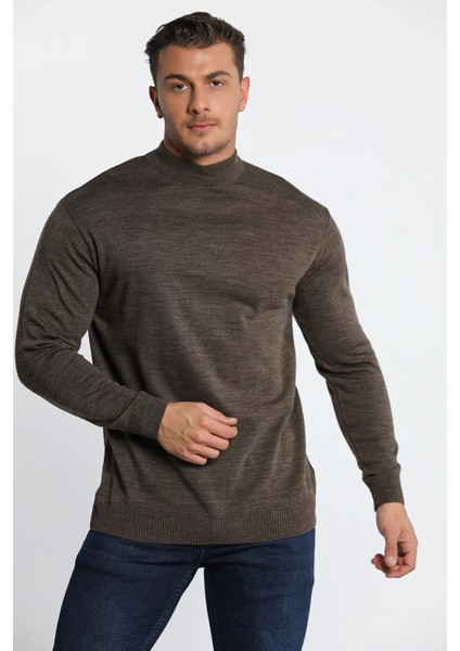 Erkek Yarım Balıkçı Yaka Triko Kazak fırsatları