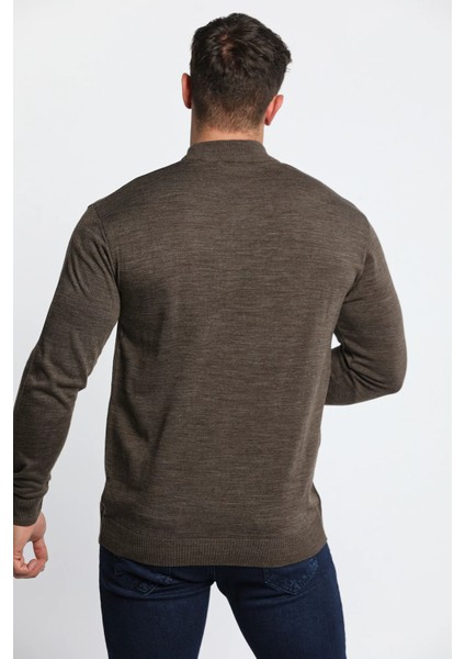 Erkek Yarım Balıkçı Yaka Triko Kazak indirimleri