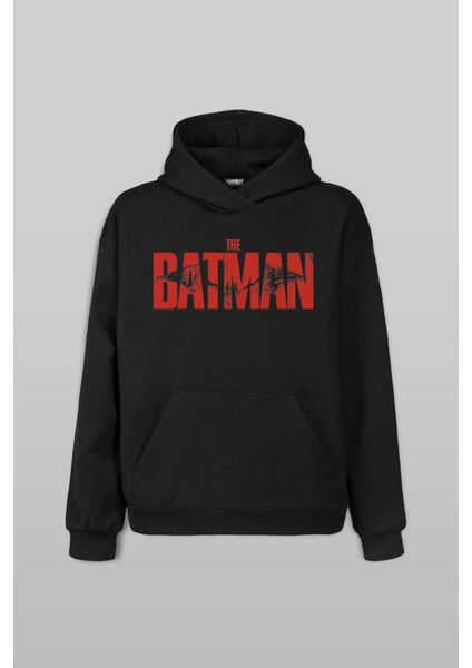 Batman Robin Joker Gothem Film Movie Ön Baskılı Sweatshirt Unisex Kapüşonlu Hoodie