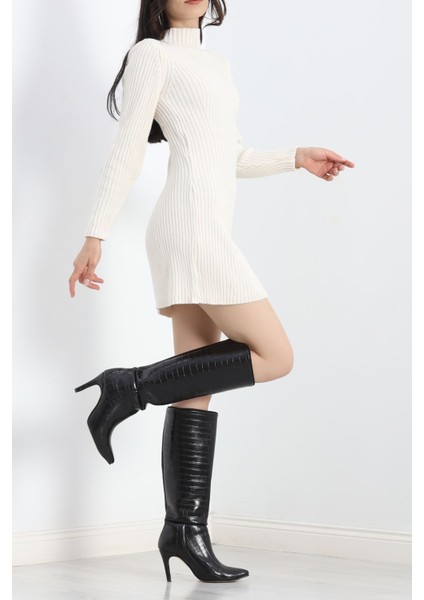 Yarım Balıkçı Yaka Triko Latte - 625.1577. fiyatları