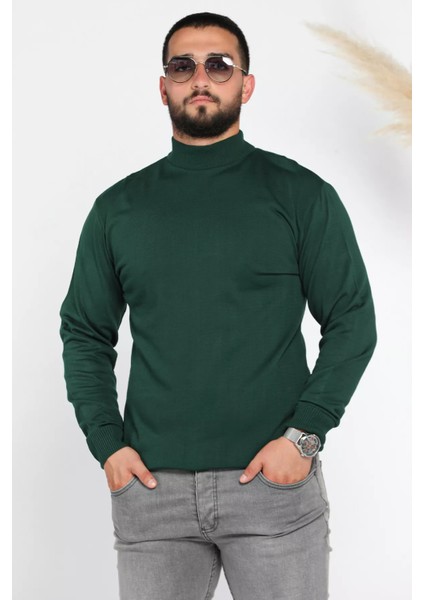 Erkek Yarım Balıkçı Yaka Triko Kazak fiyatları