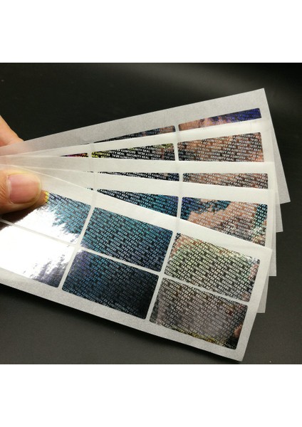 Güvenlik Mühürü Hologram Boş Sticker 40*20MM Mühür Kırılabilir Sticker Mühürleri (Yurt Dışından) fiyatları