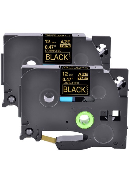 Brother P-Touch PT-P700 Için Altın Siyah Etiket Bantı '' 2pk TZ334 TZE334 '' (Yurt Dışından)