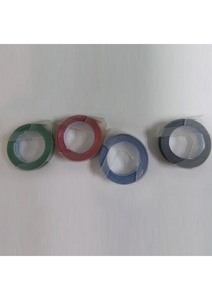 Kırmızı Dymo Motex Için 3D Etiket Yapıcı Manuel Kabartma Yedek Bant 5 Renk Sıcak (Yurt Dışından) modelleri