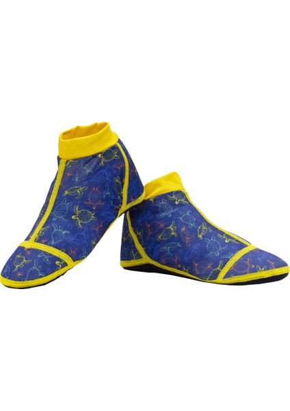 Aquawalks Bilekli Kaydırmaz Deniz ve Havuz Ayakkabısı | Kaplumbağa