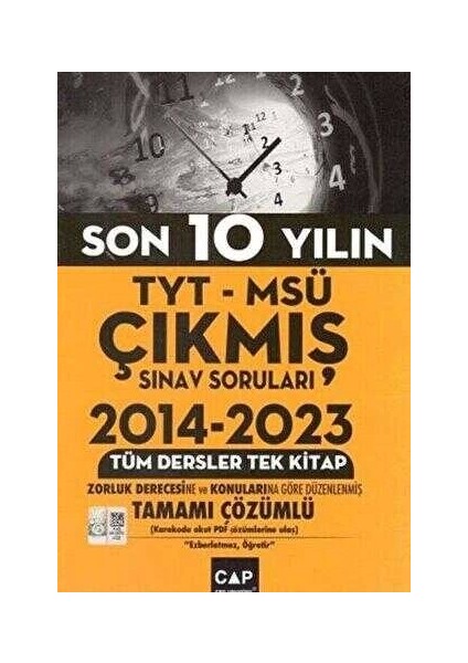 TYT MSÜ Son 10 Yılın Çıkmış Soruları