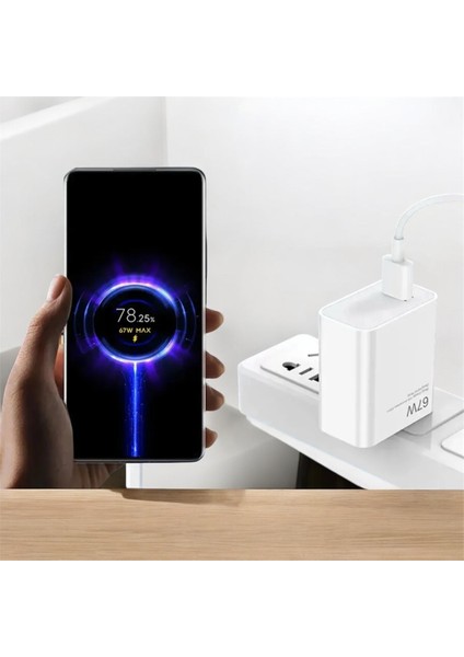 Xiaomi 67W Turbo Hızlı Şarj Aleti Seti Type-C