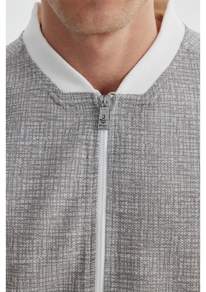 Vizon Slim Fit Pamuklu Kolej Mevsimlik Mont